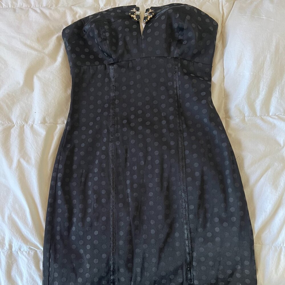 VINTAGE GUESS MINI BLACK DRESS (Worn Once, No Tags)